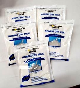 1 Serving Hot Snowy Mt. Ashland Non-Fat Milk 8Oz