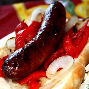 1 Serving Hot Italian Sausage Sub 12 İnch
