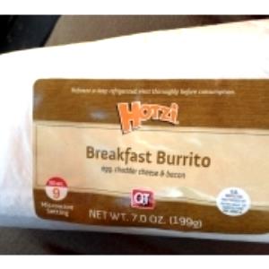 1 serving Hotzi Breakfast Burrito