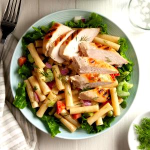 1 Serving House Salad With Grilled Chicken