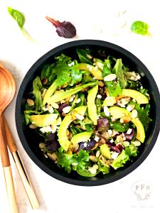 1 serving House Salad with Light Balsamic Vinaigrette (Side)