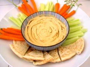 1 Serving Hummus Among Us Sandwich