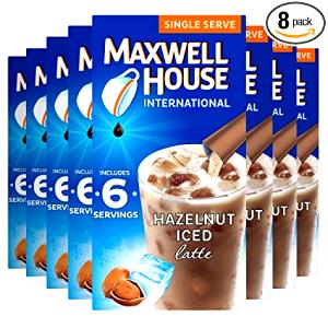 1 serving International Latte Iced Hazelnut