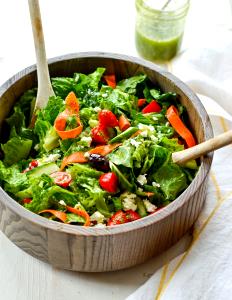 1 serving Italian Chef Salad with Dressing