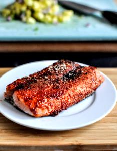1 serving Jalapeno-BBQ Salmon