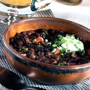1 Serving Jamaican Black Bean Soup (Low Fat, Reduced Sodium) - Medium