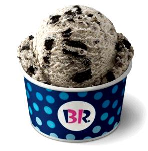 1 Serving Jamoca Oreo Ice Cream - 2.5 Oz Scoop