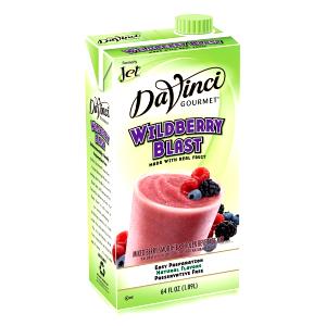 1 Serving Jet Tea Smoothies Non-Fat Wilberry 20Oz