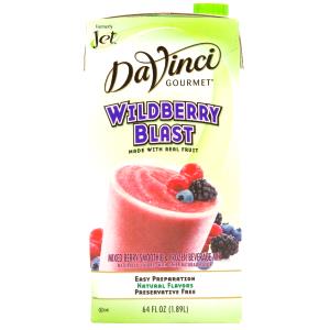 1 Serving Jet Tea Smoothies Non-Fat Wilberry 8Oz