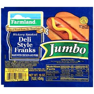 1 Serving Jumbo Deli Style Franks