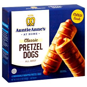 1 Serving Jumbo Pretzel Dog No Butter