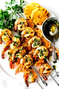 1 serving Jumbo Skewered Shrimp