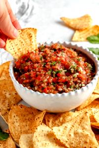 1 Serving Kicked Up Chunky Salsa