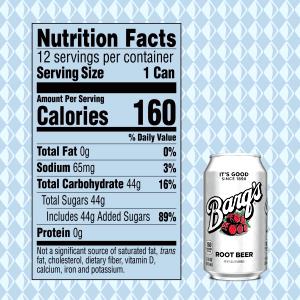 1 Serving Kid Size Barq