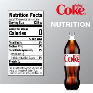 1 Serving Kid Size Diet Coke