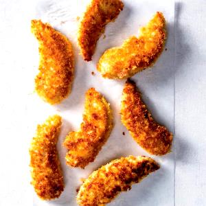 1 Serving Kids Chicken Tenders, Breaded, Two Pieces