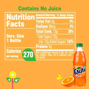 1 Serving Kids Fanta Orange