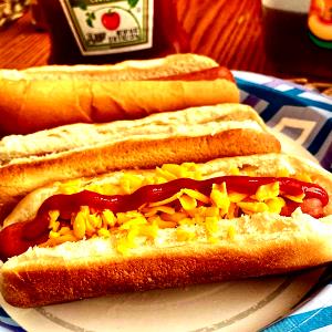 1 Serving Kids Hot Dog W/Bun