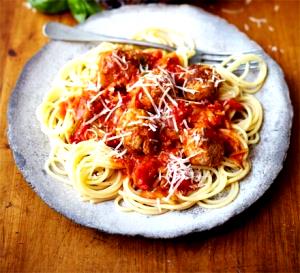 1 Serving Kids Spaghetti With Meatballs