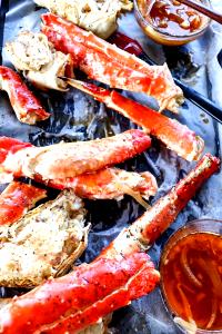 1 serving King Crab (Excluding Side of Butter)