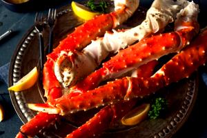 1 serving King Crab Feast (No Butter)