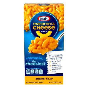 1 Serving KRAFT Macaroni & Cheese Dinner