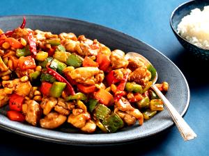 1 Serving Kung Pao Chicken (1/2 Order) - Special Request Less Peanuts