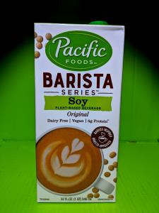 1 Serving Large Caramel Caffe Latte 20Oz. - Pacific Soy