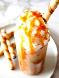1 Serving Large Caramel Freddo With Whip 8 Tbsp. Whipped Cream - Fat Free