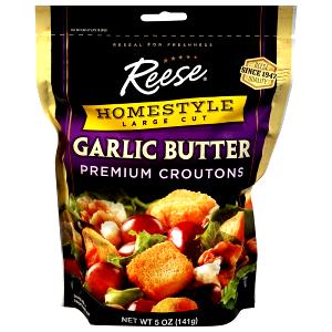 1 Serving Large Cut Garlic & Butter Croutons
