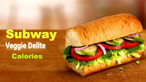 1 serving Large Veggie Sub