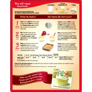 1 Serving Lemon Cake Mix