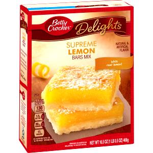 1 Serving Lemon Dessert Bar Mix