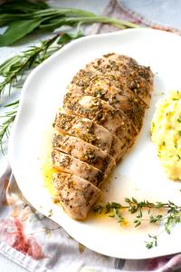 1 Serving Lemon Garlic Turkey Breast Tenderloin