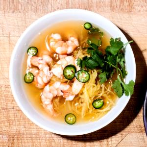 1 Serving Lemon Grass Soup With Shrimp (Entree Size)