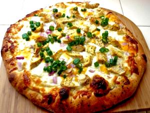 1 Serving Lemon Pepper Chicken Pizza (Large)