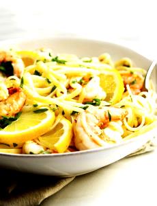 1 Serving Lemon Shrimp Pasta