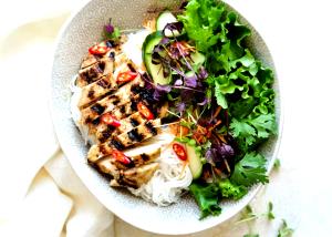 1 serving Lemongrass Chicken Noodle Salad