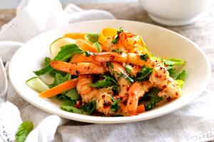 1 Serving Lemongrass Prawns