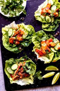 1 serving Lettuce Wraps Combo