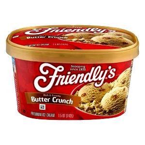 1 Serving Light Butter Crunch Ice Cream