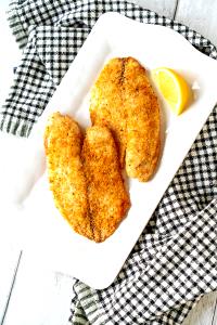 1 Serving Lightly Breaded Tilapia Fillets