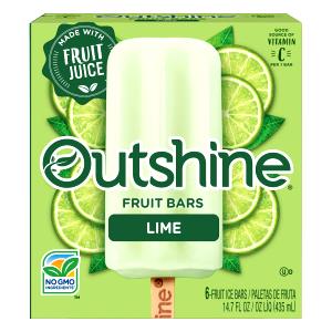 1 Serving Lime Fruit Bar
