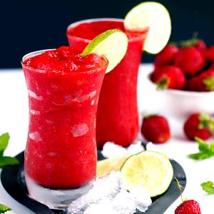 1 Serving Lime Real Fruit Slush - Small