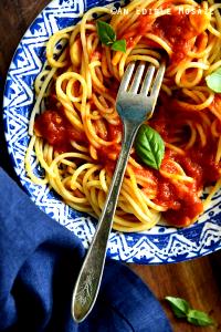 1 Serving Linguine Alla Marinara, Lunch Portion