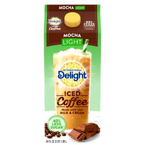 1 Serving Lite Mocha With Sugar Free Flavor - Skim Milk - 16 Oz.