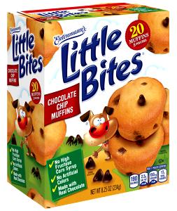 1 Serving Little Bites Banana Chocolate Chip Muffins