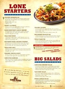 1 Serving Lone Star Chicken-Plain