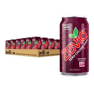 1 Serving Low Calorie Black Cherry Soda