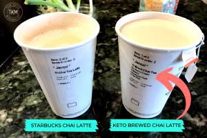 1 Serving Low Carb Chai - Skim Milk - 12 Oz.